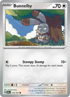 Bunnelby (Obsidian Flames 175)