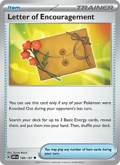Letter of Encouragement (Obsidian Flames 189)