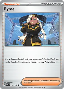 Ryme (Obsidian Flames 194)
