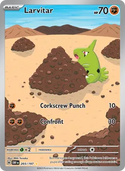 Larvitar (Obsidian Flames 203)