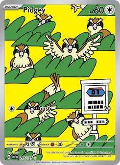 Pidgey (Obsidian Flames 207)