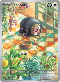 Lechonk (Obsidian Flames 209)