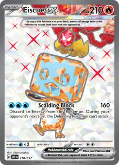 Eiscue ex (Obsidian Flames 210)