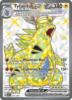 Tyranitar ex (Obsidian Flames 211)