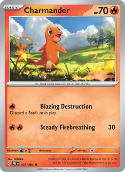 Charmander (Paldean Fates 7)