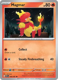 Magmar (Paldean Fates 9)