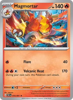 Magmortar (Paldean Fates 10)
