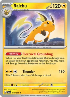 Raichu (Paldean Fates 19)