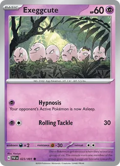 Exeggcute (Paldean Fates 23)