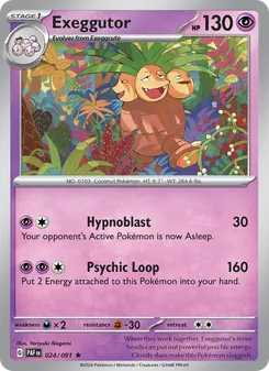 Exeggutor (Paldean Fates 24)