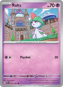Ralts (Paldean Fates 27)