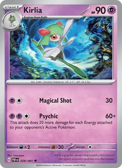 Kirlia (Paldean Fates 28)