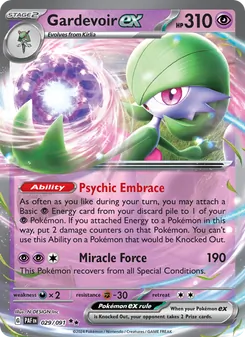 Gardevoir ex (Paldean Fates 29)