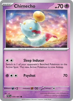 Chimecho (Paldean Fates 30)