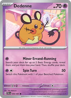 Dedenne (Paldean Fates 36)