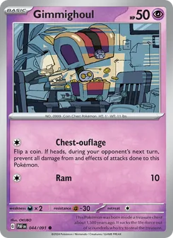 Gimmighoul (Paldean Fates 44)