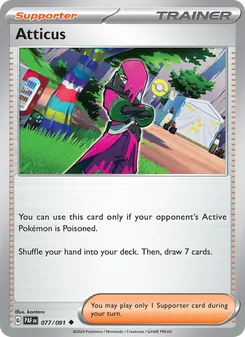 Atticus (Paldean Fates 77)