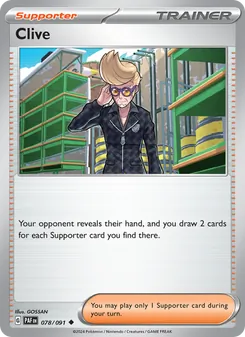 Clive (Paldean Fates 78)