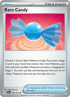Rare Candy (Paldean Fates 89)