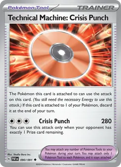 Technical Machine: Crisis Punch (Paldean Fates 90)