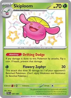 Skiploom (Paldean Fates 97)