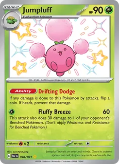 Jumpluff (Paldean Fates 98)