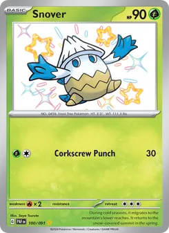 Snover (Paldean Fates 100)