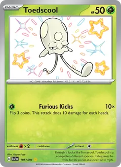 Toedscool (Paldean Fates 105)