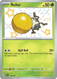 Rellor (Paldean Fates 108)