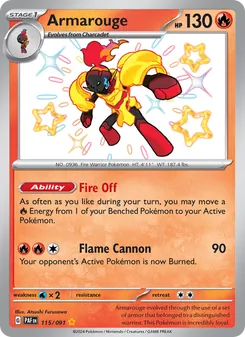 Armarouge (Paldean Fates 115)