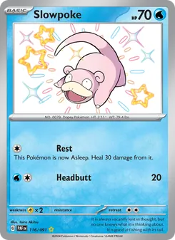 Slowpoke (Paldean Fates 116)