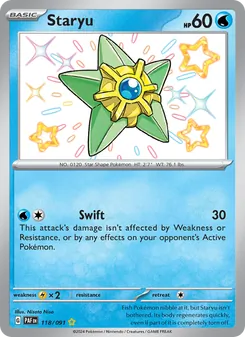 Staryu (Paldean Fates 118)