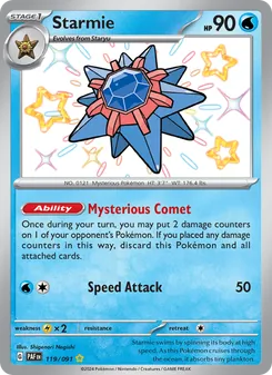 Starmie (Paldean Fates 119)