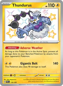 Thundurus (Paldean Fates 139)