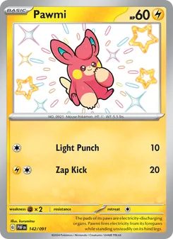 Pawmi (Paldean Fates 142)
