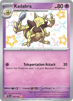 Kadabra (Paldean Fates 149)