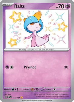 Ralts (Paldean Fates 153)