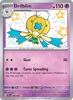 Drifblim (Paldean Fates 156)