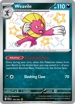 Weavile (Paldean Fates 183)