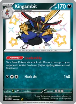 Kingambit (Paldean Fates 187)