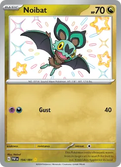 Noibat (Paldean Fates 194)