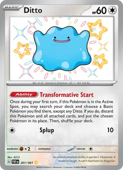 Ditto (Paldean Fates 201)
