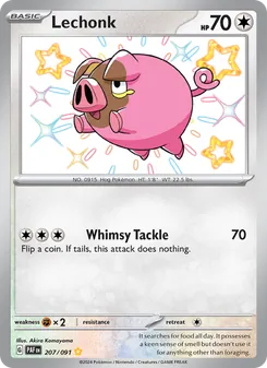 Lechonk (Paldean Fates 207)