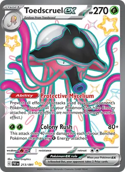 Toedscruel ex (Paldean Fates 213)