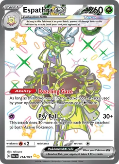 Espathra ex (Paldean Fates 214)