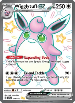 Wigglytuff ex (Paldean Fates 222)