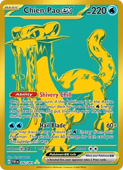 Chien-Pao ex (Paldean Fates 242)