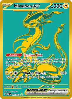 Miraidon ex (Paldean Fates 243)