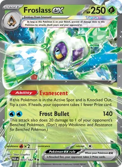Froslass ex (Paradox Rift 3)