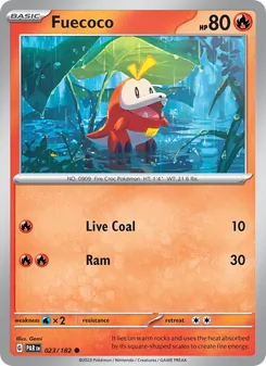 Fuecoco (Paradox Rift 23)